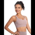 thumbnail image 1 of Sujetador Deportivo con Espalda Cruzada, Gris, Rosa, XL, 1 of 8