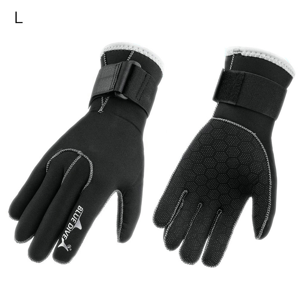Konesky 1 Pair water gloves for men Water Gloves 3MM Neoprene Five