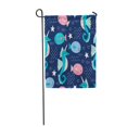 thumbnail image 1 of POGLIP Blue Amusing Sea Horses and Fishes Pattern Colorful Garden Flag Decorative Flag House Banner 28x40 inch, 1 of 1