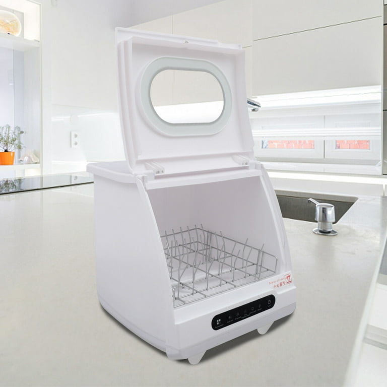 Hermitlux Portable Countertop Dishwasher, 5 Washing Programs Mini  Dishwasher with 5-Liter Water Tank, HMX-DW04
