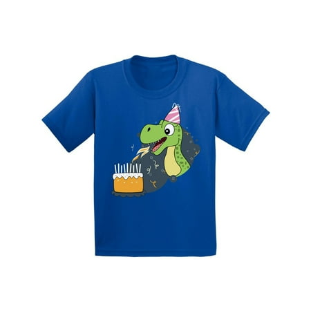 

Awkward Styles Dinosaur Birthday Toddler Shirt Themed Party Cute Birthday Shirts for Kids Funny Dinosaur Gifts Kids Birthday Party Dinosaur Lighting Birthday Candles Tshirt for Boy Girl