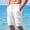 White, variant on Mens Shorts Cargo Mens Jogger with Pockets Hiking Clothes Lounge Mens Summer Shorts Men's Clothes