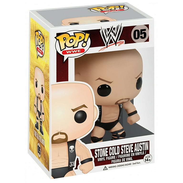 スポーツ選手 FUNKO POP WWE 05 STONE COLD STEVE AUSTIN Funko Pop! Vinyl: WWE - Stone Cold Steve Austin #05 for sale