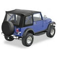 thumbnail image 2 of Bestop 51599-01 Jeep Cj7/Wrangler Supertop Classic Replacement Top, Clear Windows, Black Fits select: 1989-1995 JEEP WRANGLER / YJ, 1979 AMERICAN MOTORS JEEP, 2 of 2
