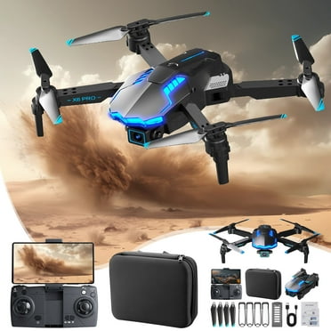 CVLNCYCLING Clearance Drone With 1080p HD Fpv Camera Optical Fl-ow Localization Remote Control Toys Gifts For Boys Girls With Altitude Hold Headless Mode Start Speed for Kids Begginer Gifts