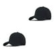 thumbnail image 3 of Jumpingount Gorra de béisbol de otoño para hombre, sombrero de moda con hebilla ajustable y ala parasol, sombreros deportivos, accesorio para Negro 2piezas, 3 of 6