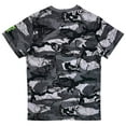 thumbnail image 2 of Ecko Unltd Men's V-Neck T-Shirt Hawaiian Tropical Floral Short Sleeve Tee (X-Large, Street Camo), 2 of 3