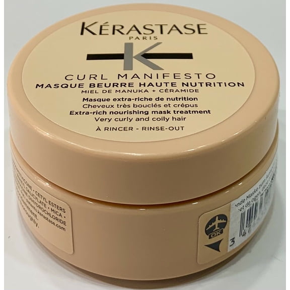 Kerastase Curl Manifesto Masque Beurre Haute | Extra Rich Nourishing Mask Treatment, 2.55fl oz