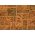 thumbnail image 1 of Ahgly Company Indoor Rectangle Patchwork Orange Transitional Area Rugs, 8' x 10', 1 of 4