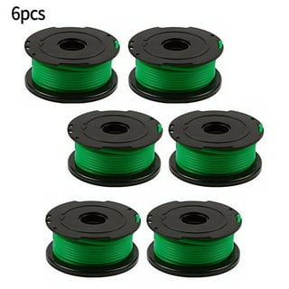 Leke Replacement Trimmer Line Spool Pack for Black and Decker SF-080 GH3000  With Cap 