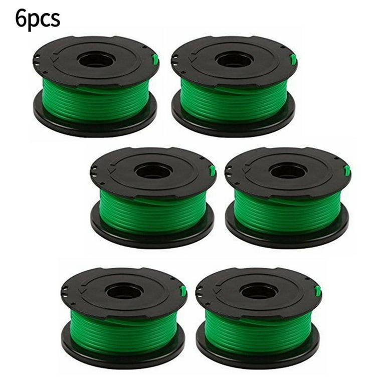 3pc SF-080 String Trimmer Spool Line Replacement For Black & Decker GH3000  Model