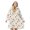 Pioneer Flower Floral Print Pattern-1, variant on Wearable Lamb Fleece Blanket Hoodie,Pioneer Flower Floral Print Pattern Oversized Sherpa Blanket Hoodie with Super Pockets,Super Warm Fuzzy Pullover for Women & Men