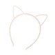 thumbnail image 4 of Cosmetic Ball Resin Pearl Ear Shape Hair Women Decoration Use Elegant Style Hair Clip(Beige), 4 of 4
