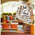 thumbnail image 4 of Fall Cross House Flags for Outdoor Decoration, Thanksgiving Religious Cross Fall for Jesus with Pumpkins Maple Leaves Large Yard Flag, Decorative Autumn Seasonal Farmhouse Holiday Outside Decor 28x40, 4 of 6