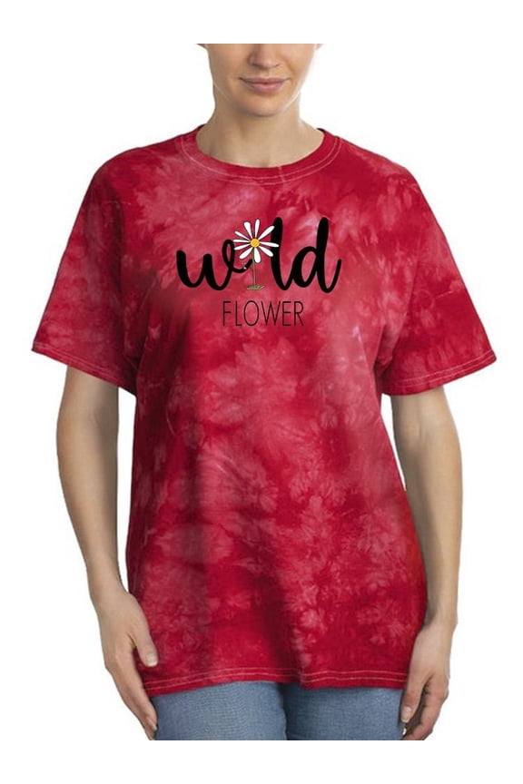 Wild Flower Single Daisy Tie Dye Crystal Women -Image by Shutterstock, Female Large