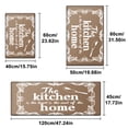 thumbnail image 2 of YIMEIS The Heart of the Kitchen 1Pc Flannel Mat & Kitchen Rugs,Soft Non-slip,16''×24'' Inches,for Entryway Bathroom, 2 of 10