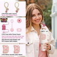 thumbnail image 7 of SHAPERME Compatible with Stanley Cup Accessories, 2PCS Butterfly Letter Charms with 4PCS 10mm Stanley Straw Cover Cap for Stanley Cup, 7 of 7