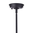 thumbnail image 3 of Craftmade Landmark Outdoor 11” Pendant 1 Light, Midnight, Damp Rated, ZA5511-MN, 3 of 11
