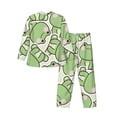 thumbnail image 2 of Kll Cute Frog Sleepwear Mens Flannel Pajamas,Long Cotton Pj Set, 2 of 9