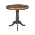 thumbnail image 2 of Pemberly Row 36" Hickory/Washed Coal Counter Height Dining Table - 12" Leaf, 2 of 9