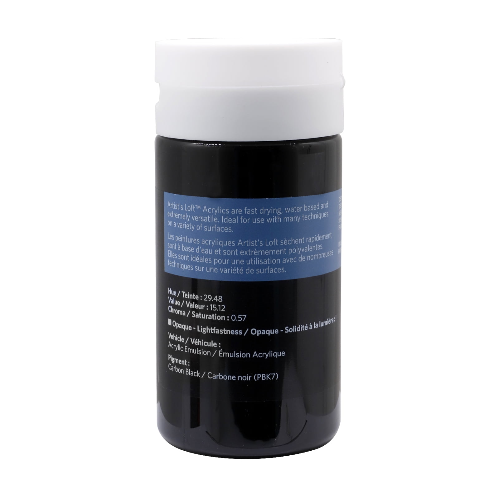 Artist's Loft 16.9oz Acrylic Paint - Assorted Water-Based, Fast-Drying, Versatile Paint - Ideal for Beginners, Students, and Mixed Media Projects, 8 Pack