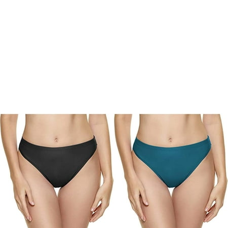 Wijhcboe 2 Pack Women Swim Pants Cover up Vintage Print Low Waist Long Swimming Pants for Men Brazilian Bikini Bottom Swimwear Briefs Beachwear Brazilian Bikini Bottom Side Tie Thong Bathing Swim Bo