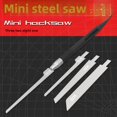 thumbnail image 1 of Durable Steel Mini Hand Saw with Sharp Blade - Compact DIY Crafting Tool for Model Making, Assembly & Precision Cutting Projects - Easy-to-Use, Long-Lasting Design for Beginners & Professionals, 1 of 5