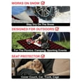 thumbnail image 5 of Sherpa Waterproof Throw Blanket Outdoor Reversible Emergency Soft Warm Picnic 59” x 80”, 5 of 7