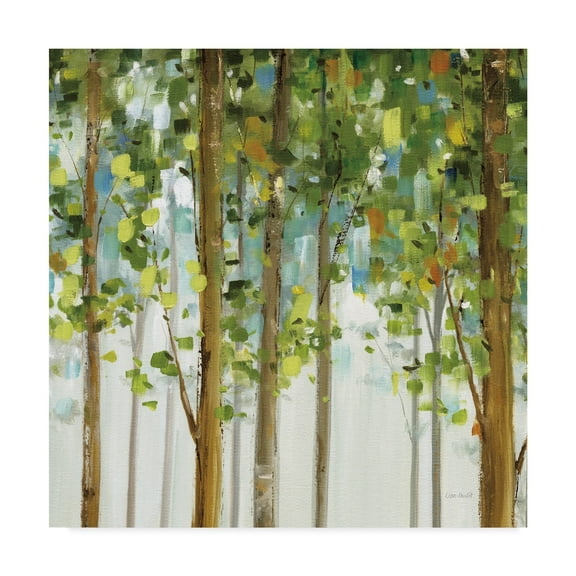 Trademark Fine Art 'Forest Study II' Canvas Art by Lisa Audit