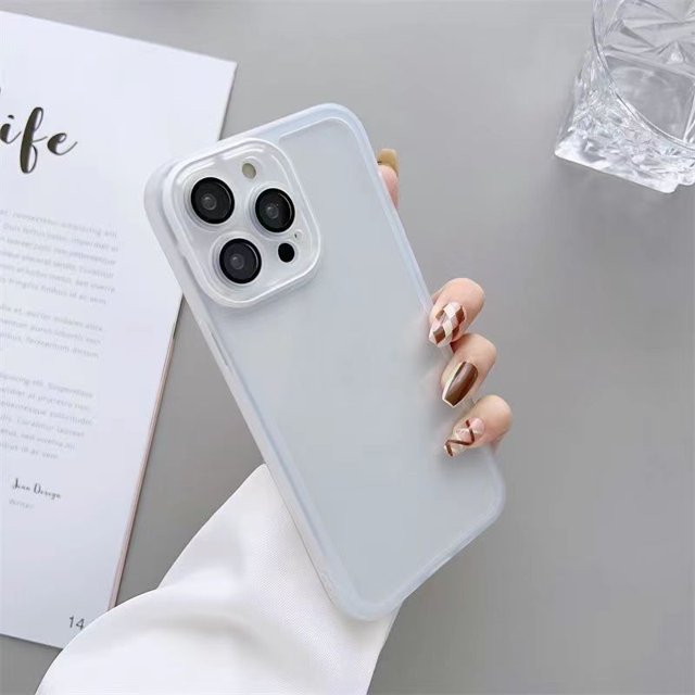 Película De Lente Autocontenida Phantom Transparente Suave shell Paquete Completo A Prueba De Golpes Funda Para Teléfono Móvil Para iPhone 11 12 13 14 Pro Max X XR 7 8 Plus Gao Jiahui unisex