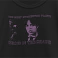 thumbnail image 2 of Girl's Wednesday The Most Interesting Plants Grow in the Shade Photo  Graphic Tee Black Small, 2 of 4