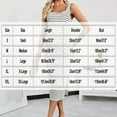 thumbnail image 2 of Bwiyojiz Fashion Sizes S-XXL Knitted Ribbed Hem Slit Striped Sleeveless Maternity Dress, White, 2 of 6