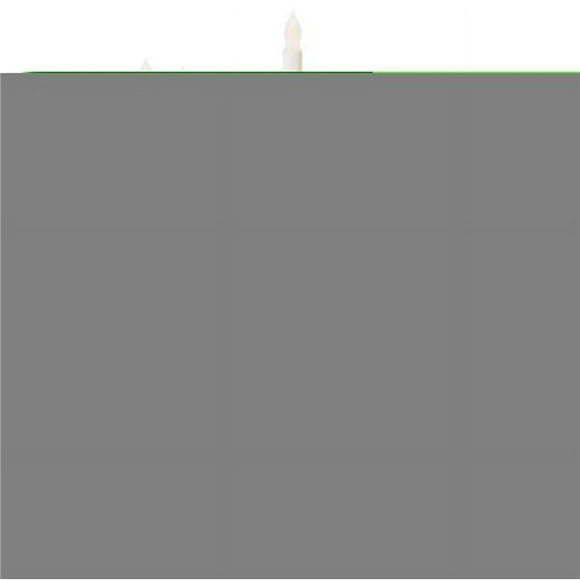 Vintiquewise QI004204.GD Bougeoir Électrique Chabad Judaica Chanukah Menorah avec Design de Bougie LED, Or