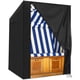 thumbnail image 1 of Funda para columpio de exterior de tres plazas, impermeable, para muebles de patio, resistente a la intemperie, material duradero con revestimiento resistente a los rayos UV, resistente al viento,, 1 of 6