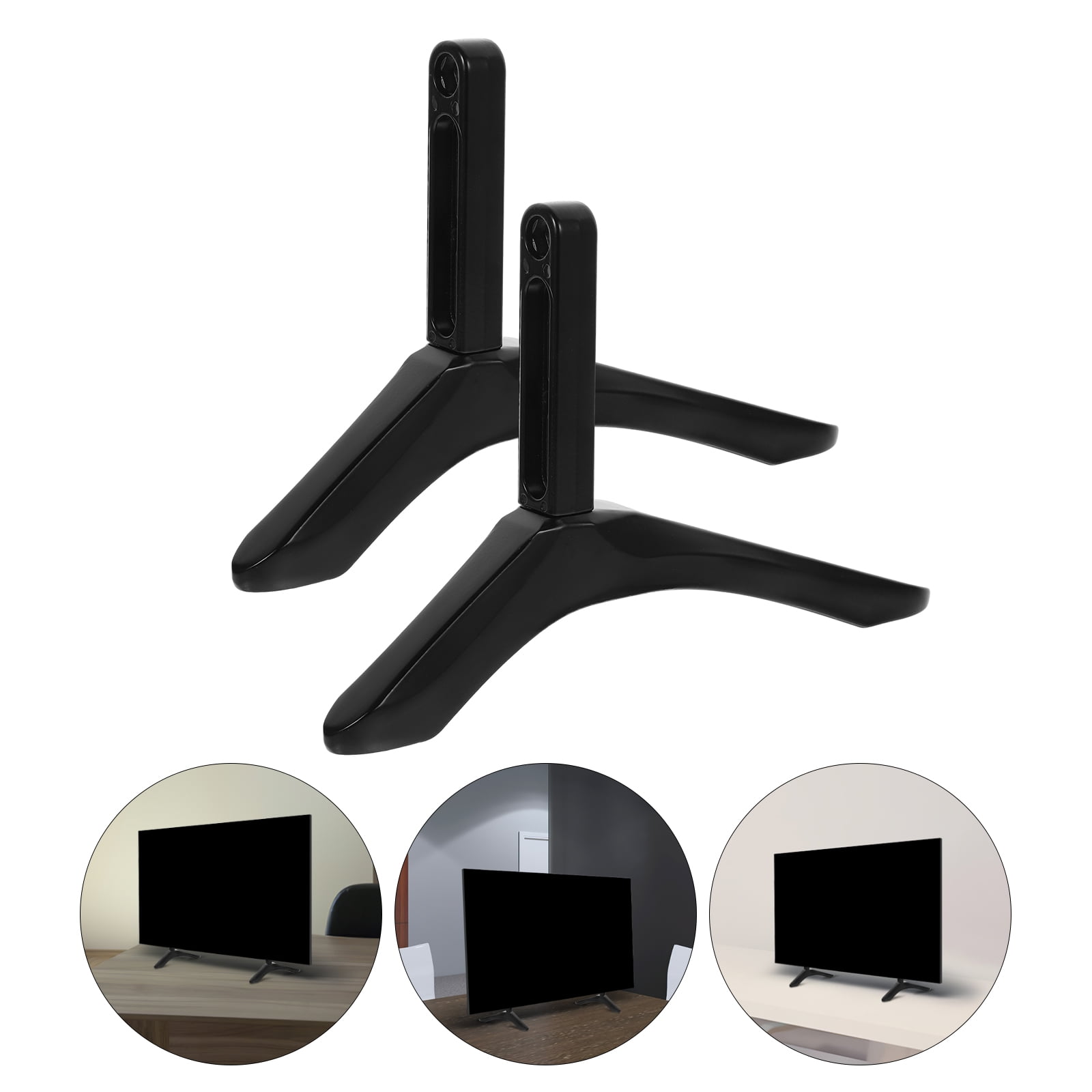 Universal TV Legs for vizo TV Base,TV Stand Legs with Screws