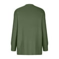 thumbnail image 5 of cllios Women's 2022 Long Sleeve Waffle Knit Cardigan Open Front Cozy Sweater Coat with Pockets, 5 of 6