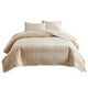 thumbnail image 2 of Juego de funda de cama acolchada lavada de doble cara, 3 piezas, funda de almohada de color liso, ropa de cama de poliéster de 20 x 26 pulgadas, 2 of 6