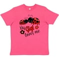 thumbnail image 3 of Inktastic My Gigi Loves Me with Cute Ladybugs Youth T-Shirt, 3 of 5