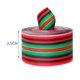 thumbnail image 3 of 5 yardas/rollo 25 63mm sarape mexicano rayas multicolor cinta de grosgrain para hacer lazos para el cabello suministros decoración para fiesta, 3 of 5