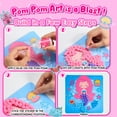 thumbnail image 5 of Craft Kits for Kids Girls Ages 3 4 5 6, DIY Mermaid Crafts with Pom Pom Balls, Fine Motor Skills Toys, Gifts for 3 4 5 6 Year Old Girls, 5 of 8
