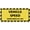 Yellow, variant on Vehicle Speed Monitored by GPS Bumper Magnet by DCM Solutions (Yellow, 9.25" W x 4.25" H)