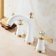 thumbnail image 1 of Faucet 8 Inch Copper Split Faucet Basin Faucet High Temperature Resistance, 1 of 8