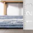 thumbnail image 2 of nuLOOM Chastin Modern Abstract Area Rug, 6' 7" x 9', Chastin Blue, 2 of 6