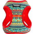 thumbnail image 1 of GFDYREE - Dog Harness for Small Dogs No-Pull - Step in Dog Harness - Padded Mesh Fabric Dog Vest with Reflective Trim, Velcro and Buckle Straps - Tribal - XS, 1 of 7