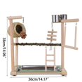 thumbnail image 3 of Climbing Toy for Birds Pet Climbing Decoration Swing Training Perch Parrots Cage Toy Gym Chew Toy Playstand, 3 of 5