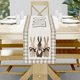 thumbnail image 2 of Xihbxyly Camino de Mesa de Pascua, Tela de Lino Súper Suave, Diseño Romántico de Corazones, Ideal para Decorar La Mesa Del Comedor, Perfecto para Bodas, Reuniones Festivas y Un Elegante Detalle para, 2 of 7