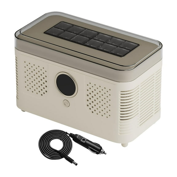 CoudarTitie Office Ice Maker with Cubes Clip Countertop Portable Ice Making Machine Freezing White