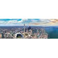 thumbnail image 2 of Puzzle panoramique de 1000 pièces sur les toits de Toronto, 2 of 2