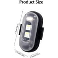 thumbnail image 6 of Vevall Wireless Car LEDs, Remote Control Wireless Car Footwell Lights, 8 Colors 10 Modes USB Rechargeable Waterproof LED Lights with Strobe for Cars, Motorcycle, Bike, Boat, Camping, 6 of 6
