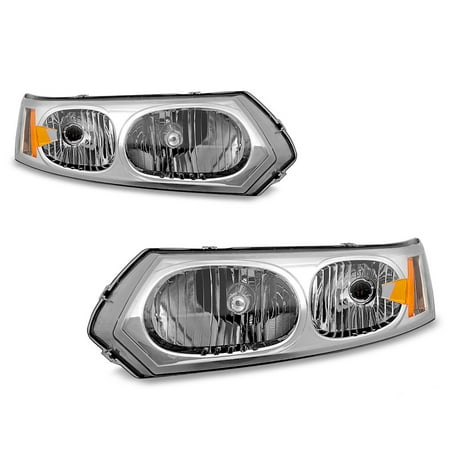 Saturn 5 Light - VIPMOTOZ OE-Style Headlight Headlamp Assembly For 2003-2007 Saturn ION Sedan